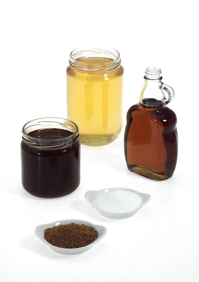 Granulated Sugar, Brown Sugar, Maple Syrup, Treacle and Honey Stock