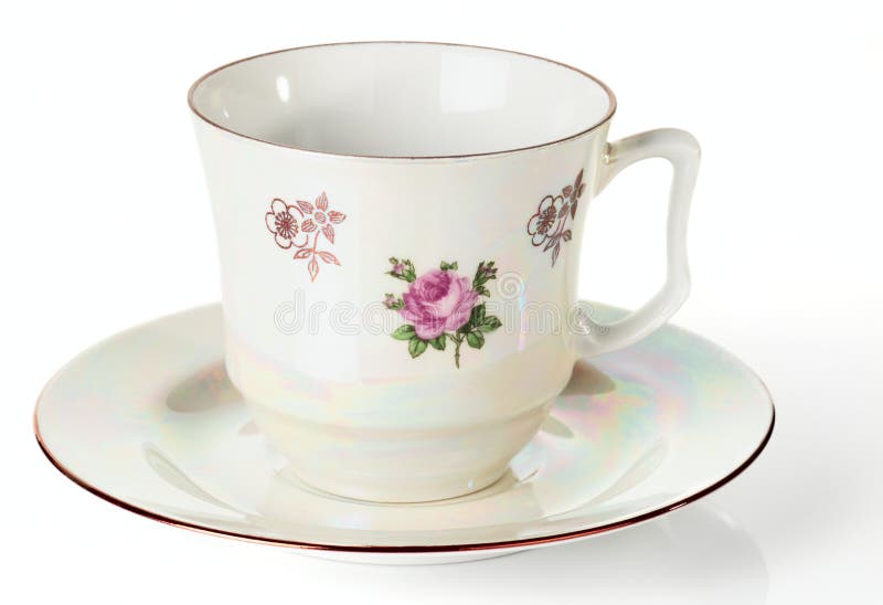 Fine porcelain plate stock photo. Image of porcelain 17846488