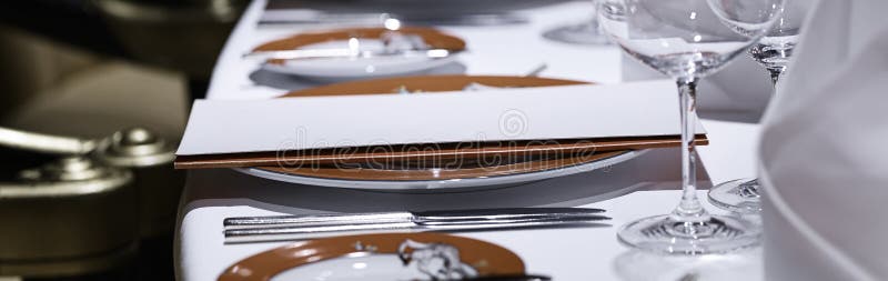 Fine table setup royalty free stock photos Fine table setup royalty free stock photos