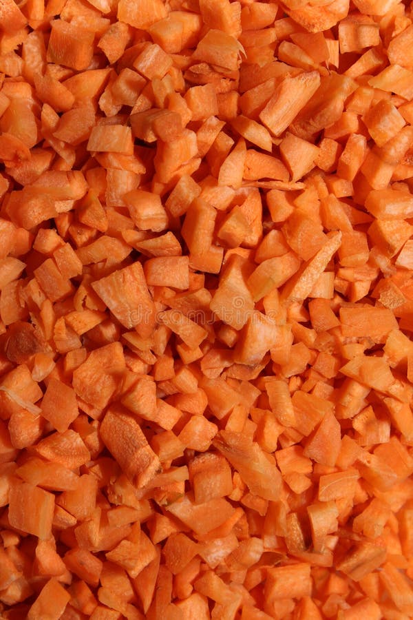 Finely chopped carrots stock image. Image of healthy 17970561