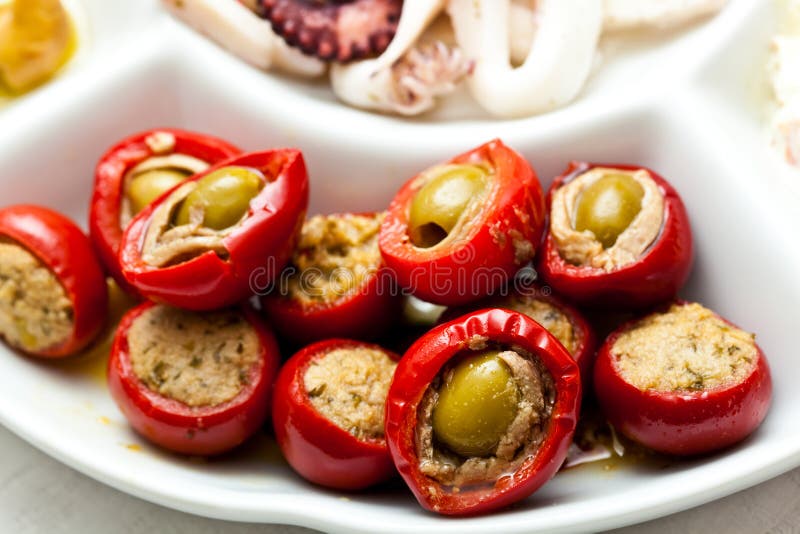 Finger food stock image. Image of mussels, finger, octopus 22741881