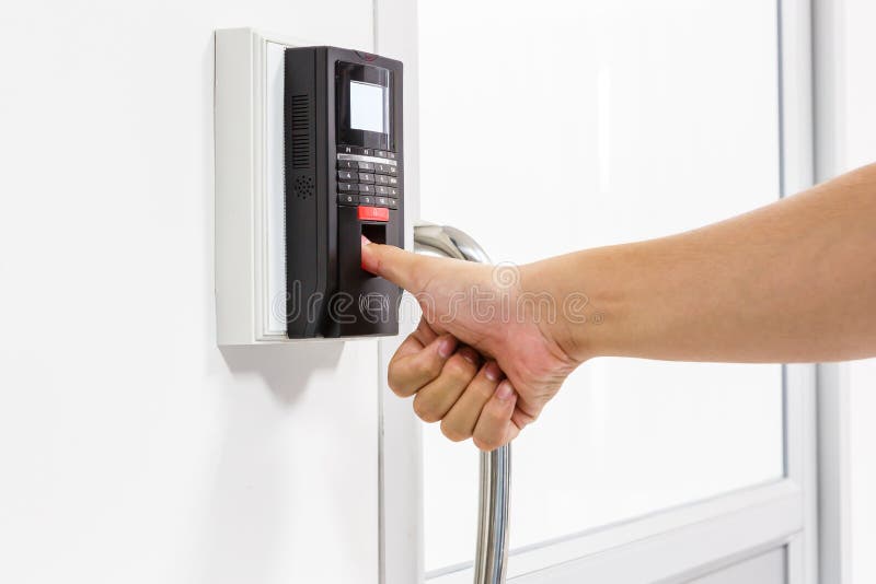 Man unlock car door by key stock image. Image of close 4027343