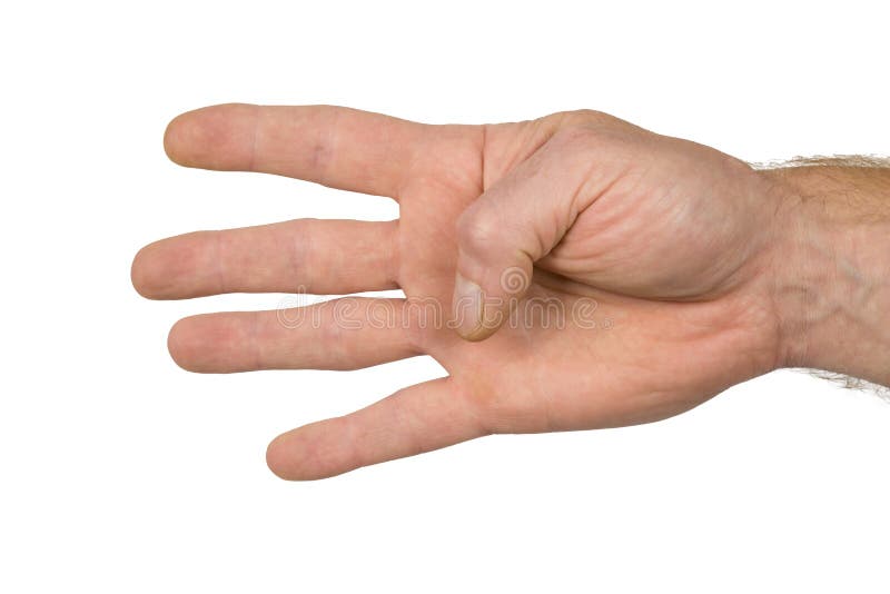 Finger signs three stock photo. Image of finger, hands 33616724