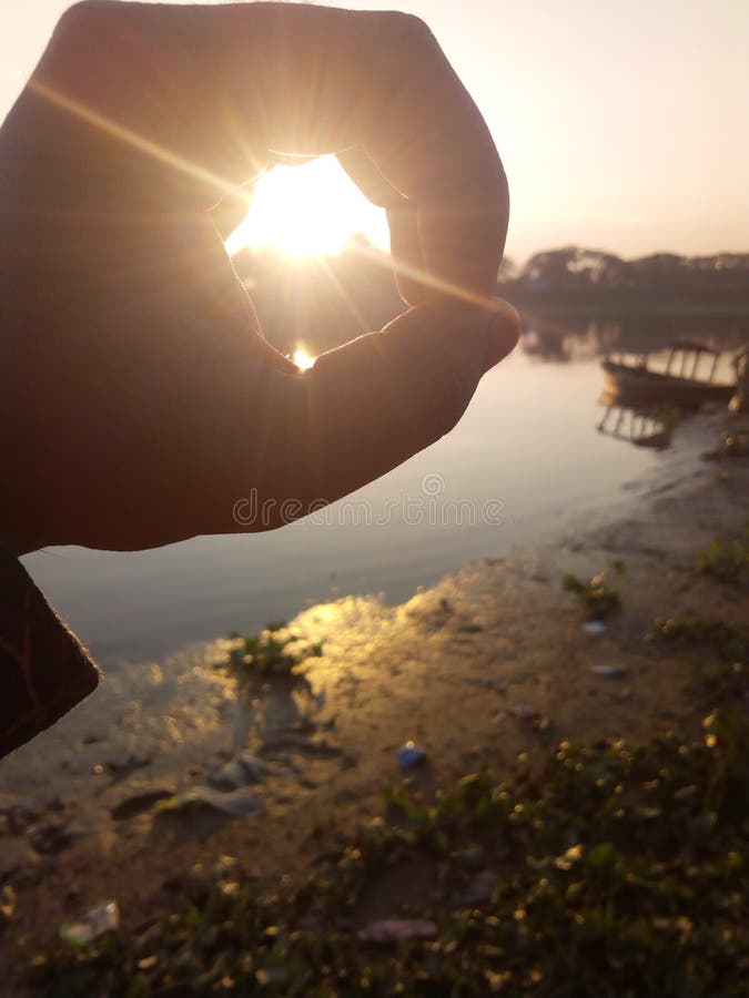 Finger sun stock photo. Image of finger, bangladesh 111090938