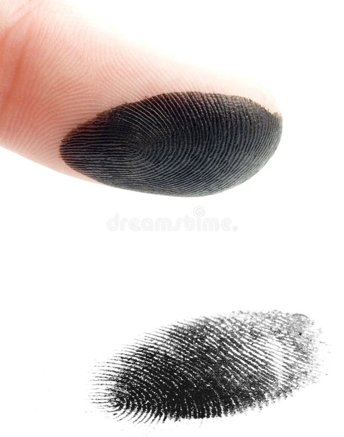 Fingerabdruck stockfotos Fingerabdruck stockfotos