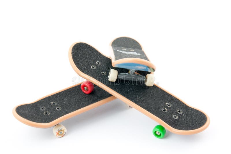 Fingerboard stock image. Image of isolated, skateboard 19356577