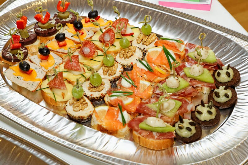 Fingerfood stock photo. Image of buffet, decorated, fingerfood - 54145236
