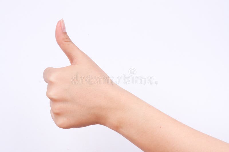Fingerhandmädchensymbole, die das Konzept und bester ausgezeichneter guter Knopf auf weißem Hintergrund mögen lizenzfreies stockbild Fingerhandmädchensymbole, die das Konzept und bester ausgezeichneter guter Knopf auf weißem Hintergrund mögen lizenzfreies stockbild