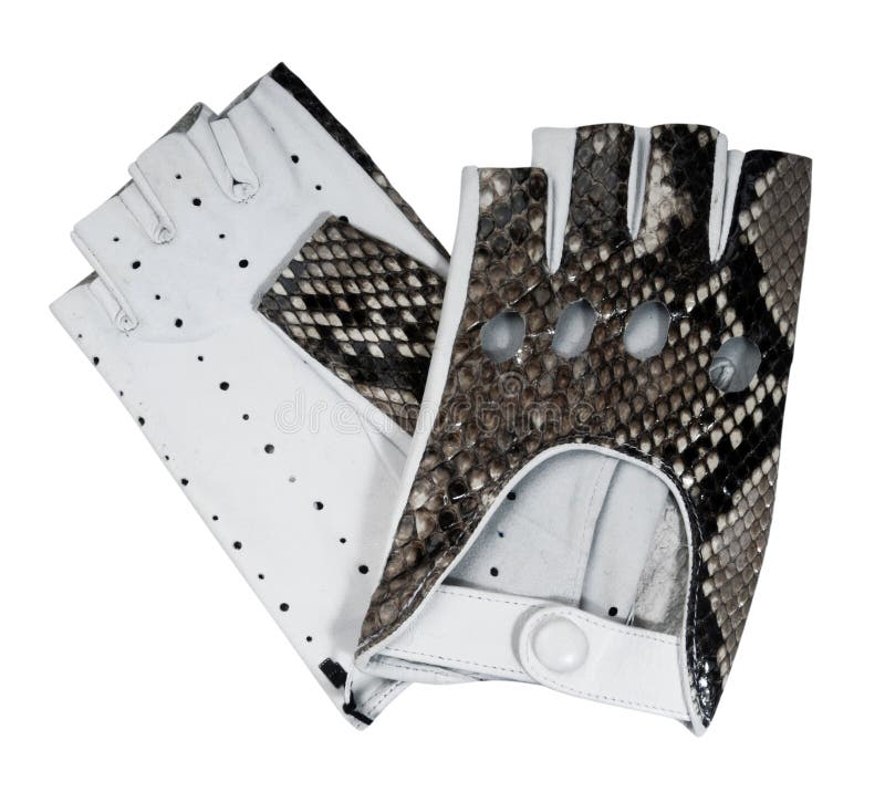 Fingerless gloves stock image. Image of cutout, human 44034997