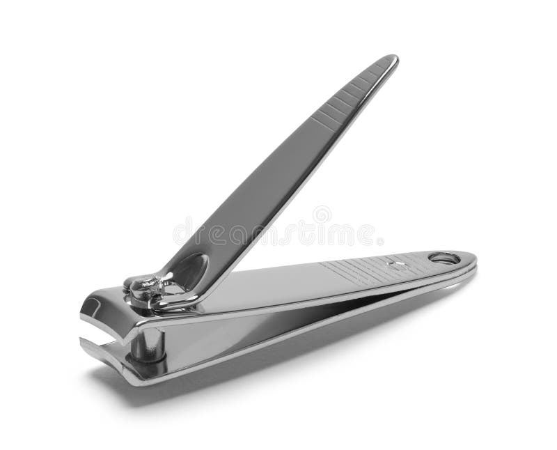 Finger Nail Clippers Side View Stock Image Image of metal, clippers