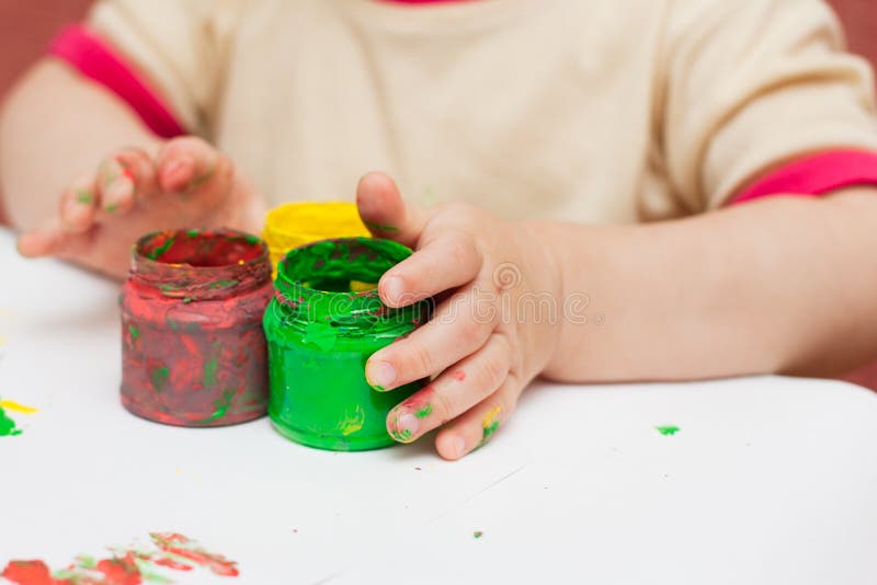Fingerpaint stock image. Image of fingerpaint, multi 12426573