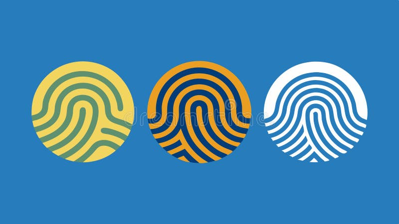 Fingerprint Patterns an Artistic Representation of Different