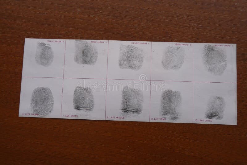 Fingerprints examination stock image. Image of agent 84547107