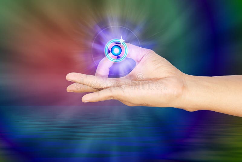 Fingers On A Meditation Position. Royalty Free Stock Photos Image