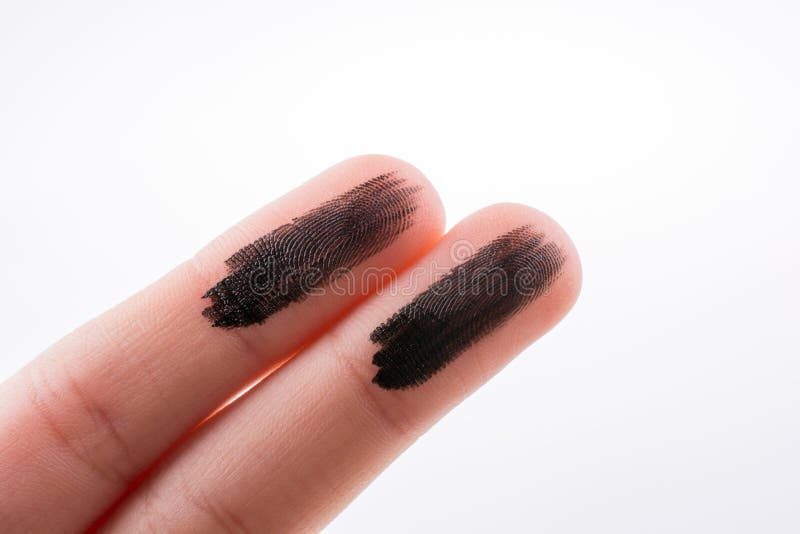 Fingers painted stock photo. Image of concept, color 68859580