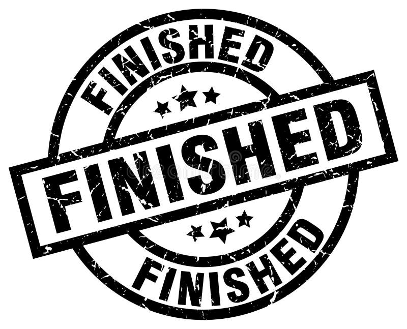 When finished with