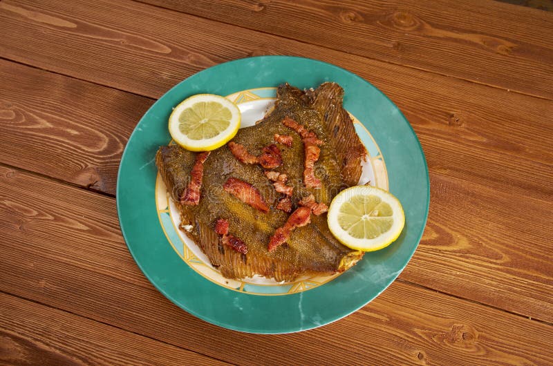 Finkenwerder Scholle stock image. Image of food, speckscholle - 42160649
