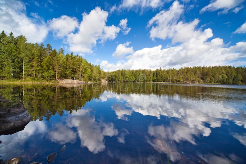 Finland See lizenzfreie stockfotos Finland See lizenzfreie stockfotos