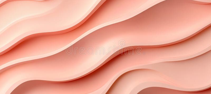 Fintvätt av svarta kurvor Abstrakt bakgrund av Gentle Fluid Waves i en monokromatisk palett stock illustrationer