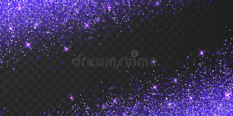 Fioletowy błysk na przezroczystym tle. Rose Gold Vibrant background with twinkle. Ilustracja wektorowa ilustracji