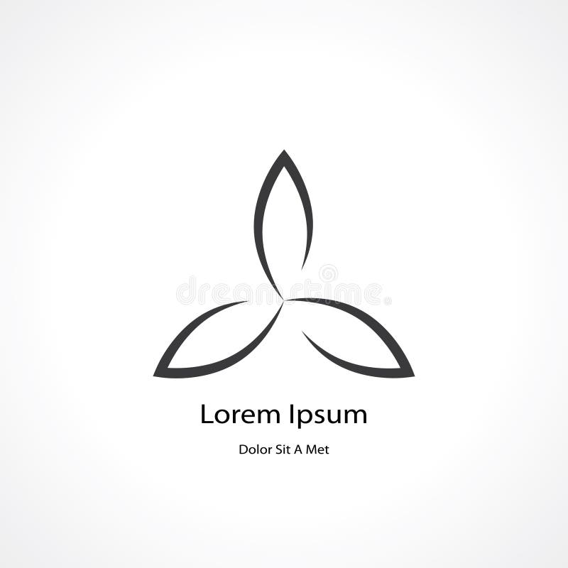 Simbolo di fiore illustrazione vettoriale