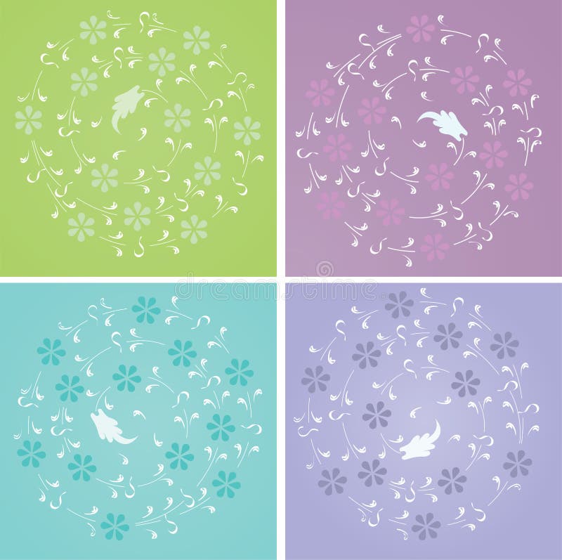 Fiore Halic Di Vettore Dell'ottomano Che Desing Illustrazione