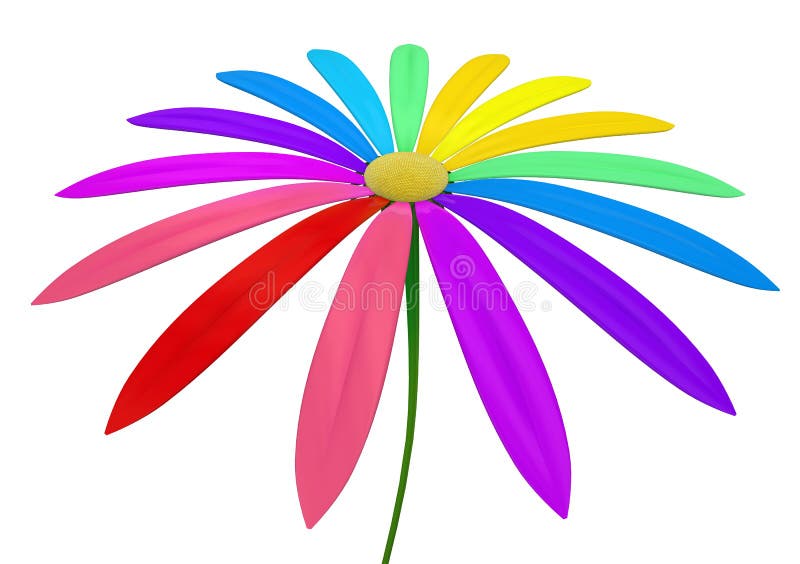 Fiore spettrale royalty illustrazione gratis Fiore spettrale royalty illustrazione gratis