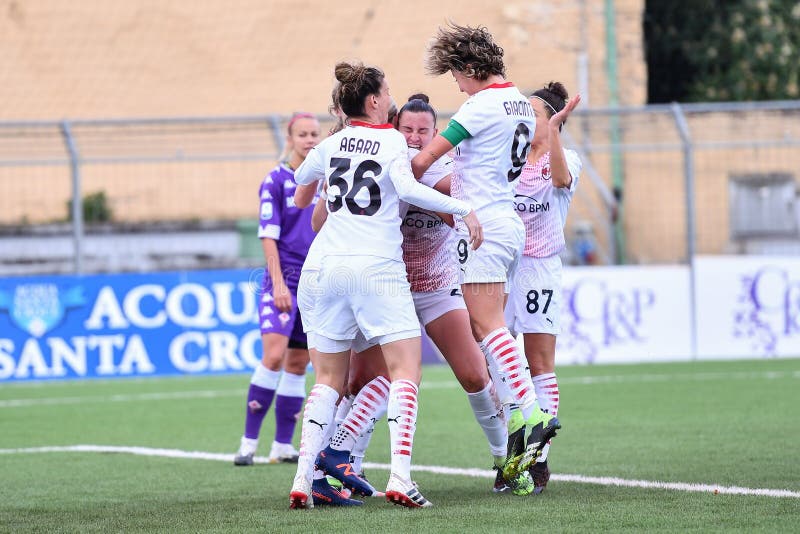 ACF Fiorentina Femminile Vs AC Milan Editorial Photography - Image of  football, real: 203984092