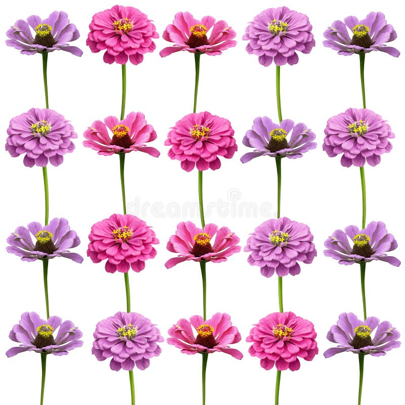 Fiori luminosi viola e rosa royalty illustrazione gratis Fiori luminosi viola e rosa royalty illustrazione gratis