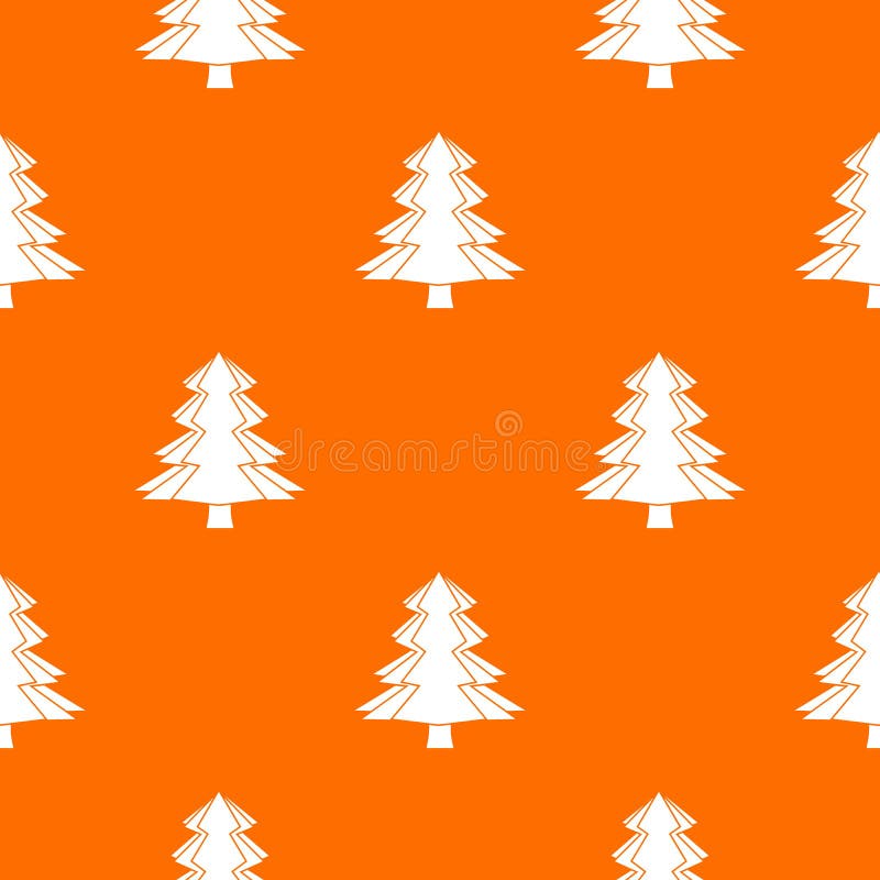 Fir tree pattern seamless stock vector. Illustration of seamless
