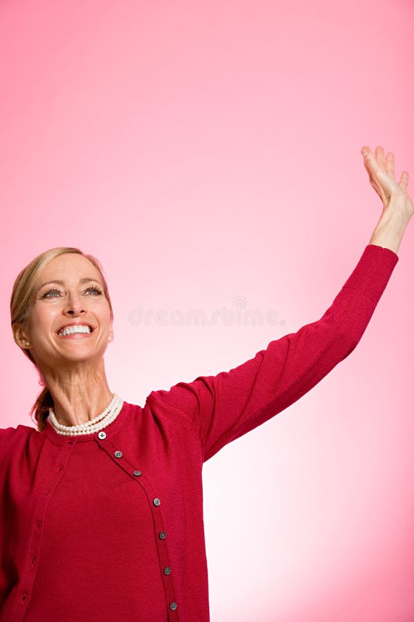 Fira för kvinna royaltyfri bild