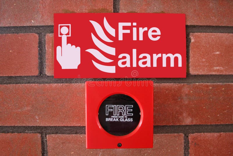 Fire alarm royalty free stock image