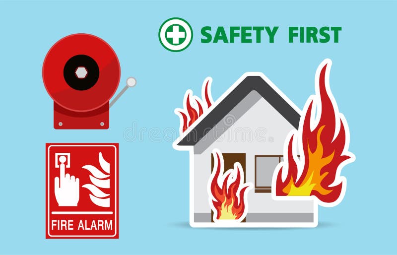 Fire Safety First Clipart