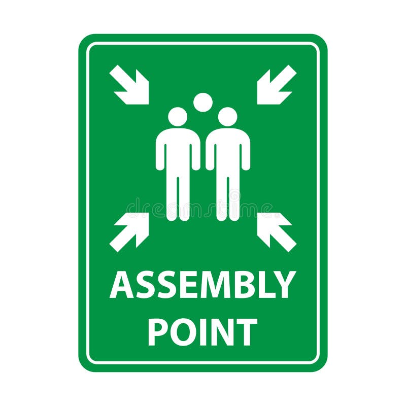 emergency-evacuation-assembly-point-sign-gathering-point-signboard