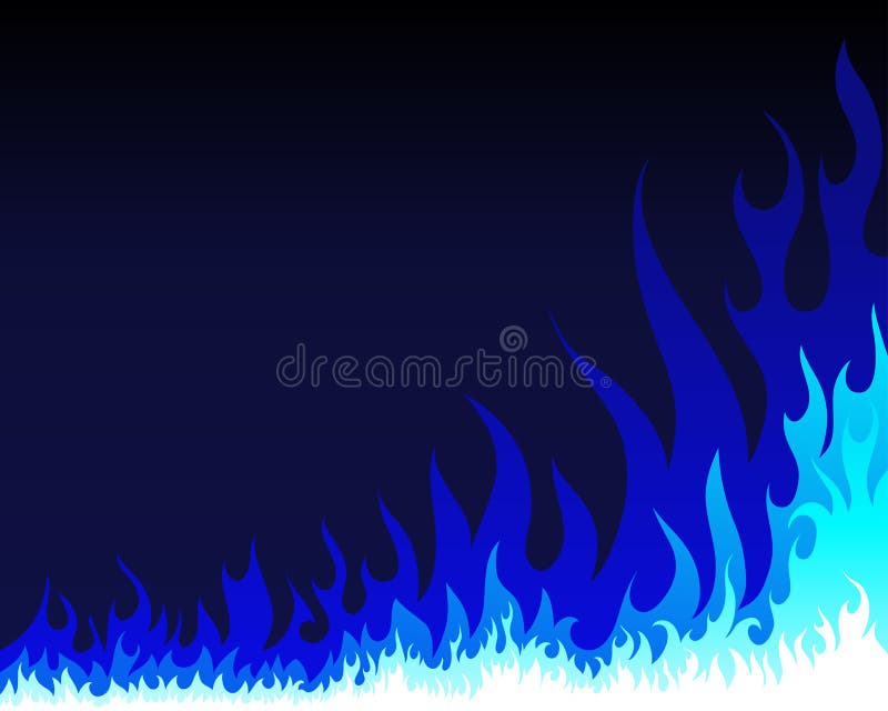 Fire background royalty free illustration