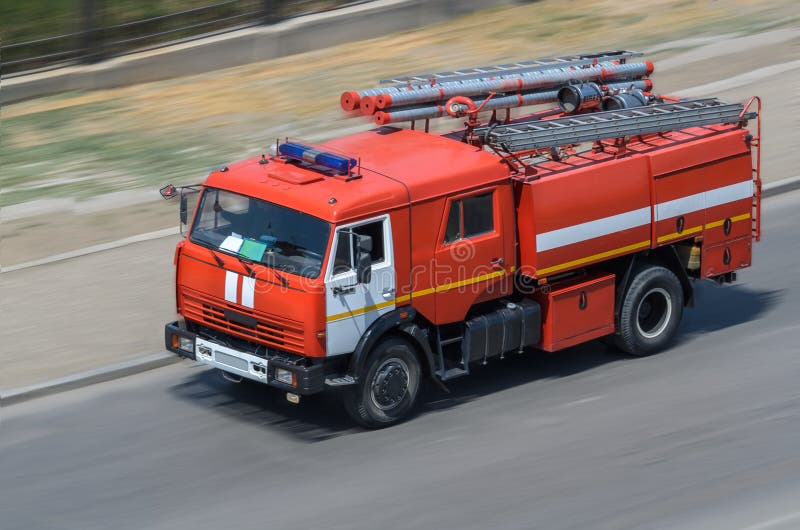 Fire car royalty free stock images