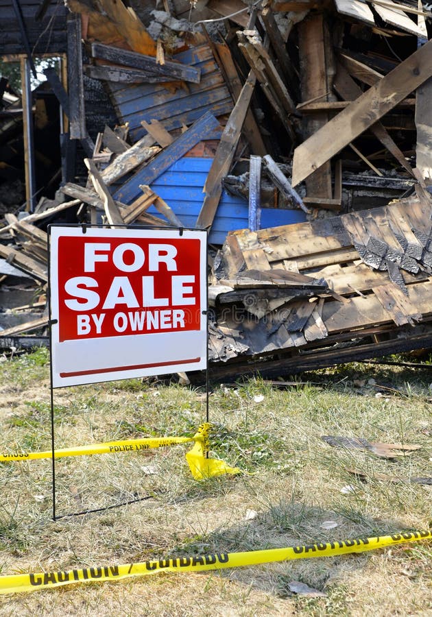 Fire Damaged Home For Sale