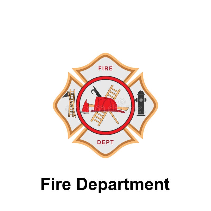 Fire Department Badge Stock Illustrations 1 002 Fire Department