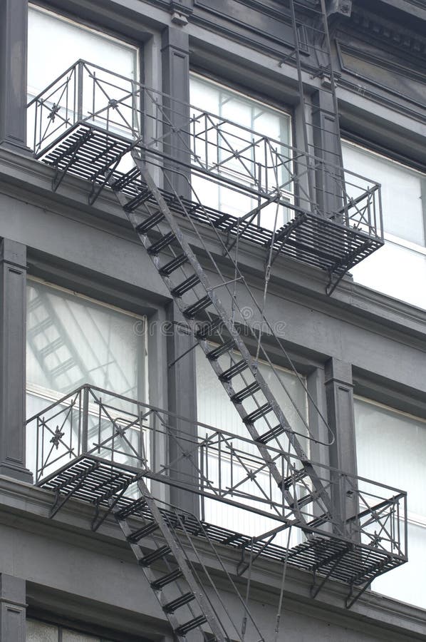 Fire Escape on building