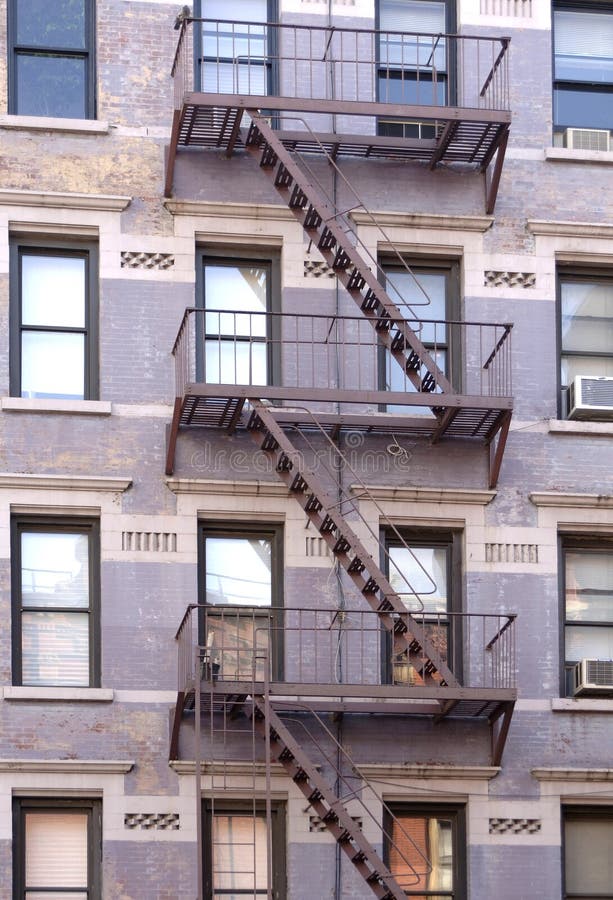 Fire Escape on building