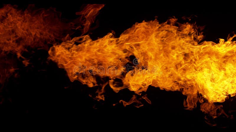 Fire explosion shooting with high speed camera at 1000fps