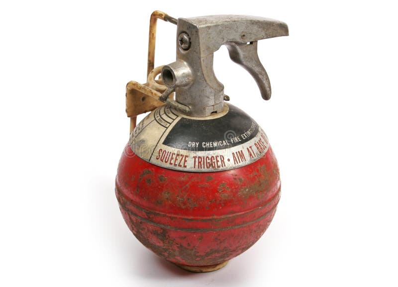 Antique Fire Extinguisher stock image. Image of nozzle 2646047