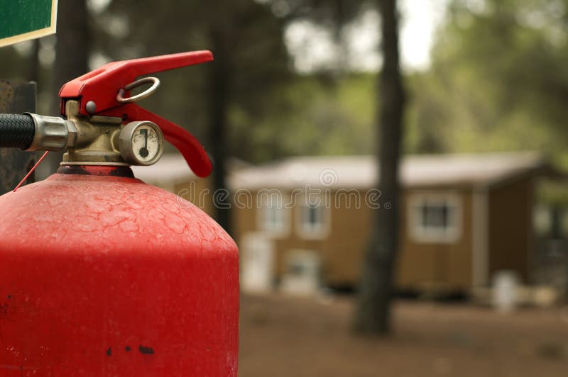 Fire extinguisher and mobile homes