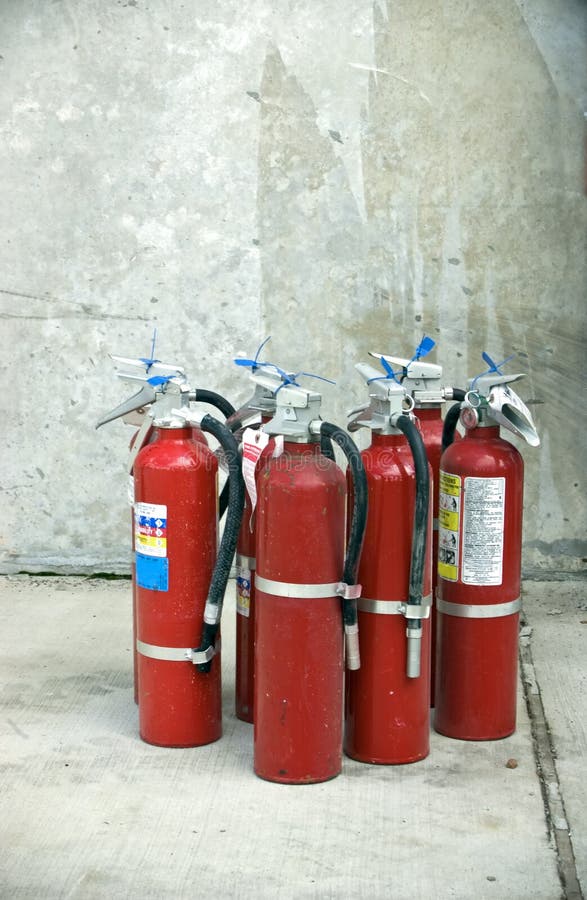 Fire Extinguishers royalty free stock photos