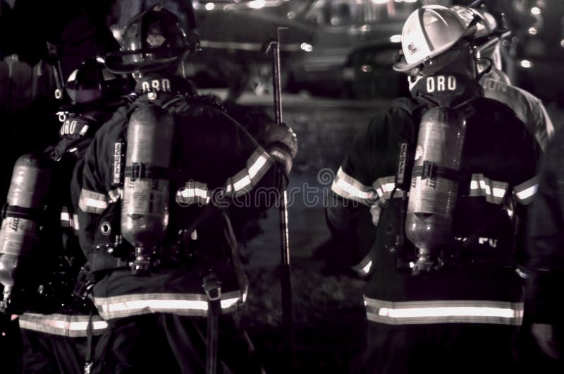Fire Fighters royalty free stock photography Fire Fighters royalty free stock photography