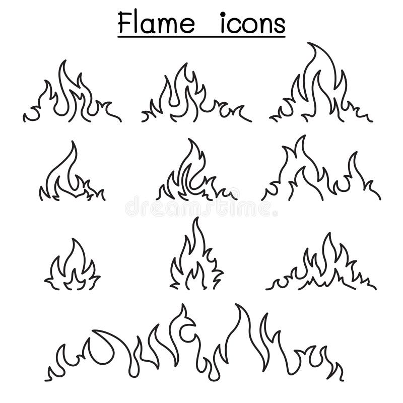 Flame Outline Stock Illustrations – 62,113 Flame Outline Stock  Illustrations, Vectors & Clipart - Dreamstime