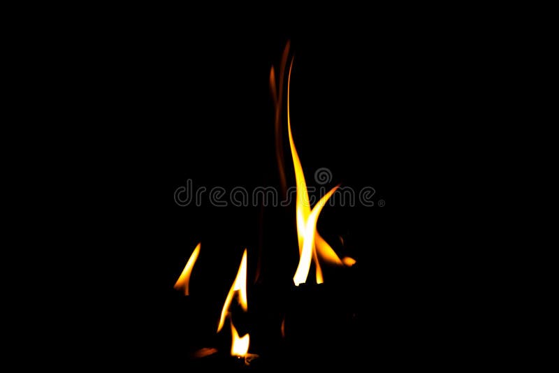 Fire Flame Texture. Burning Material Backdrop. Burn Effect Pattern