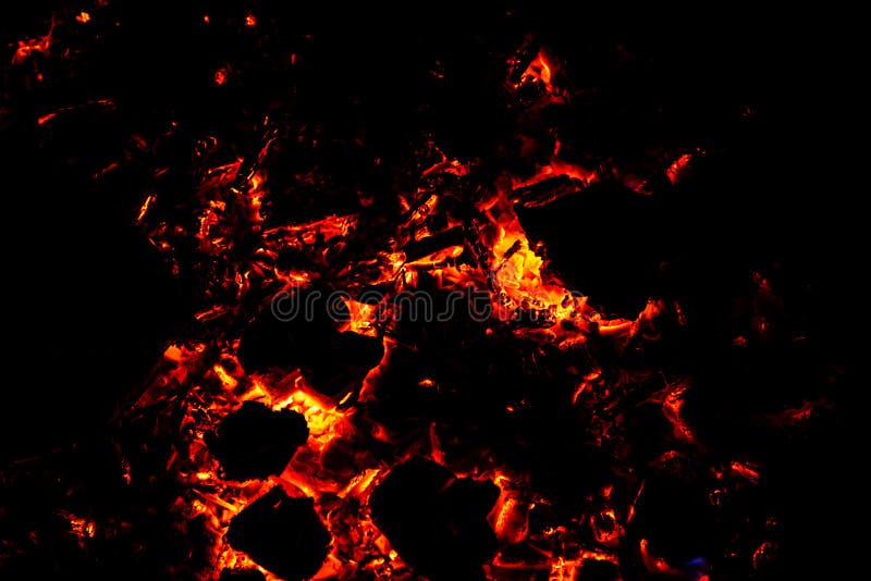 Fire Flame Texture. Burning Material Backdrop. Burn Effect Pattern