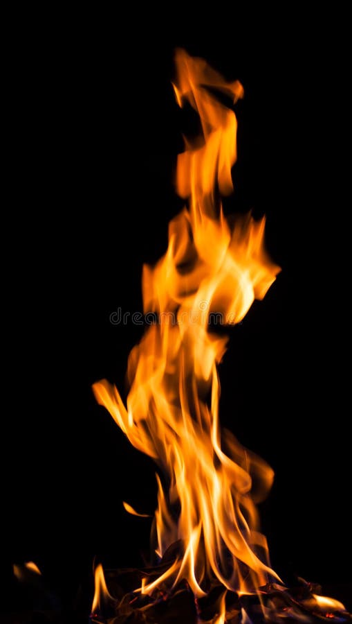 Fire flames stock photography