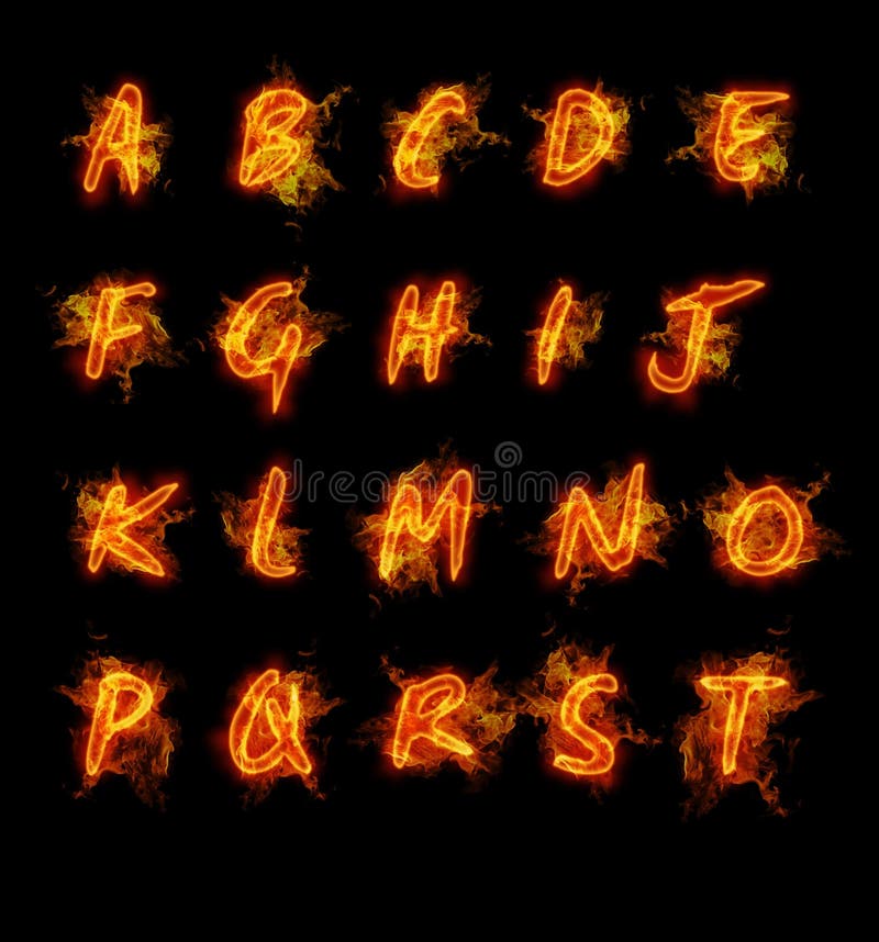 Smoke font collection. stock illustration. Illustration of fire - 58386922